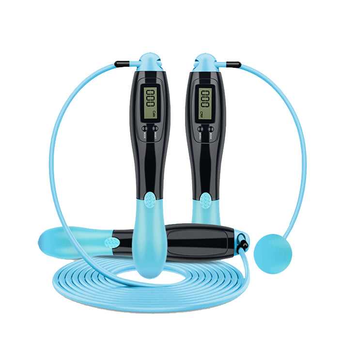 Digital Display Corded & Cordless 2 in 1 Fitness Skipping Jumping Rope